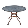 French Iron Arras Dining Table 22255