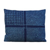 Vintage Indonesian Indigo Batik Textile Pillow 23379