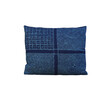 Vintage Indonesian Indigo Batik Textile Pillow 23379