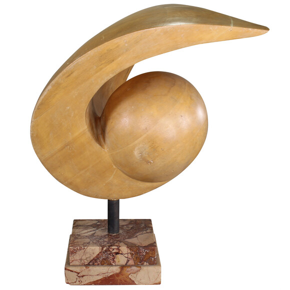 Italian Mid Century Wood Sculpture 26057