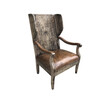 French 19th Century Wing Back Arm Chair 28963