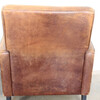 Pair of French 1940's Leather Arm Chairs 61941