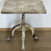 19th Century Swedish Iron Base and Marble Top Side Table 74300