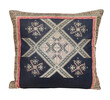 Central Asia Indigo and Embroidery Pillow 25455