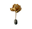 Exceptional 19th Century Gilt Wood Alter Flower 74596