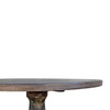 Limited Edition Industrial Iron Base with Belgian Oak top Dining Table 25446