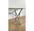 French 19th Century Iron with Marble TopTable 74177