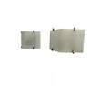 Pair of French Glass and Bronze Sconces 74179