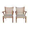 French Mid Century Rope Arm Chairs 29389