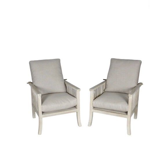 Lucca Studio Pair of Morris Chairs 74096