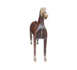 French Vintage Leather Horse 31862