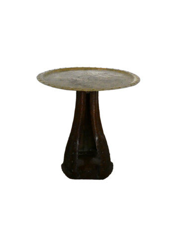 French Industrial Metals Side Table 67808