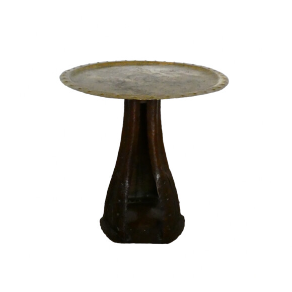 French Industrial Metals Side Table 53068