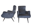 Pair of Mid Century Italian Arm Chairs 23215