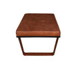 Lucca Studio Vaughn (stool) of saddle leather top and base 66106
