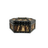 Highly Decorative Large Porcupine Quill Box 64922