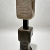 Modernist Wood Totem Sculpture 74048