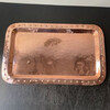 English Arts and Crafts Hammered Copper Tray 60045
