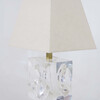 Vintage Italian Lucite Lamp 32717