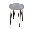 Limited Edition Oak and Iron Side Table 23620