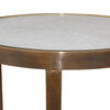 Lucca Limited Edition 18th Century Stone and Brass Side Table 24443