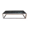 Limited Edition Oak and Antique Zinc Coffee Table 25133