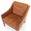 Pair of Borge Mogensen Leather Chairs 3313