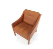 Pair of Borge Mogensen Leather Chairs 3313