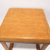 Lucca Studio Vaughn (stool) of saddle leather top and base 71205