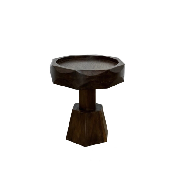 Lucca Studio Alex Walnut Side Table 68778