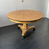 Swedish Biedermier Birch Burl Wood Table 74595