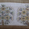 Antique Turkish Metallic Embroidery Textile Pillow 23082