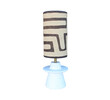 Lucca Limited Edition Plaster and Vintage Kuba Cloth Shade Lamp 28713