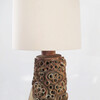 Large French Mid Century Ceramic Lamp 18508