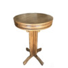 Limited Edition Walnut Deco Side Table 73485