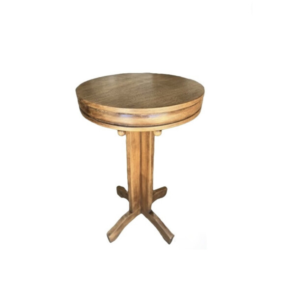 Limited Edition Walnut Deco Side Table 73485