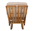 Pair Guillerme & Chambron Oak Arm Chairs 21127