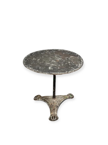 19th Century French Iron Side Table 64696