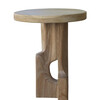 Lucca Studio Wood Modernist Side Table 25728