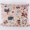 Rare Indian Embroidery Textile Pillow 60225