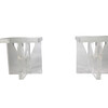 Pair of French Lucite Side Tables 32008