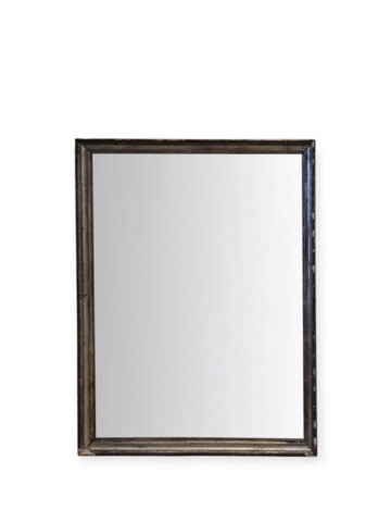 19th Century Silver Leaf Mirror 58728