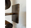 Pair of Lucca Studio Currier Sconces in Bronze and Leather 73549