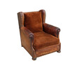 French Leather Club Arm Chair 27178