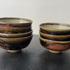 Set of (7) Handmade Studio Pottery Bowls 72050