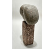 Danish 20th Century Marble Sculpture on Stone Base 73414