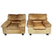 Pair of  Danish Leather Arm Chairs 77991