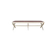 Lucca Studio Sadie Bench (Brown Leather) 26993