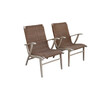 Pair French Woven Arm Chairs 26837