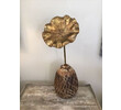 19th Century Hand Carved Wood Flower 60827